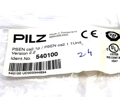 NEW PILZ PSEN CS2.1P / PSEN CS2.1 1UNIT, 540100, 540150, 540180