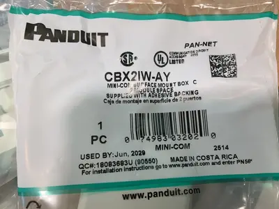 Used PANDUIT CBX2IWAY Electrical Boxes Ohio US | HGR 24 #1572309