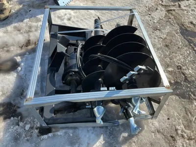 Used JCT HYDRAULIC AUGER SKID STEER ATTACHMENT Skid Augers Michigan US | Miedema Asset Management Group #1325829