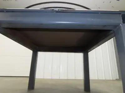 1/2" Steel Top Fabrication Welding Turn Table Work Bench 48"x42"x28.5"