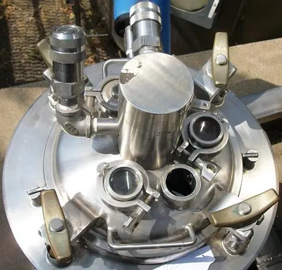 Reactor, 5 Gallon, 316 S/st, Jkt, 50 PSI, FV, 12" x 12", #5991550