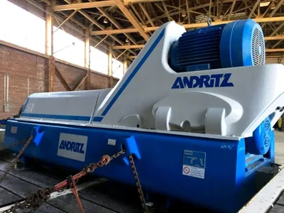Andritz D5L C30 CHP sanitary decanter centrifuge, 316L SS.