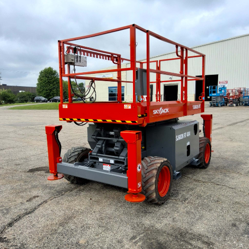 Used 2017 Skyjack SJ6826 RT Scissor Lifters Wisconsin US | Stack Equipment #1271246