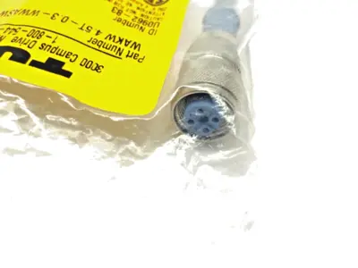 New | in-Stock Turck Flexlife Double Ended Cordset Connector Accessories Michigan US | Maverick Industrial Sales #1468139