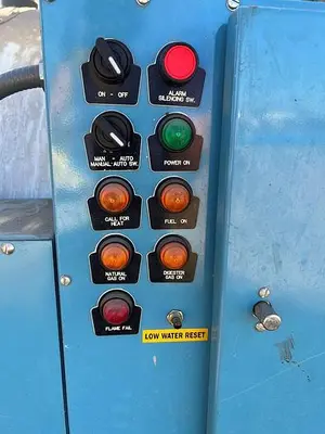 Boiler, 20 HP, Lattner, 30 PSI, Gas-Fired #C744904