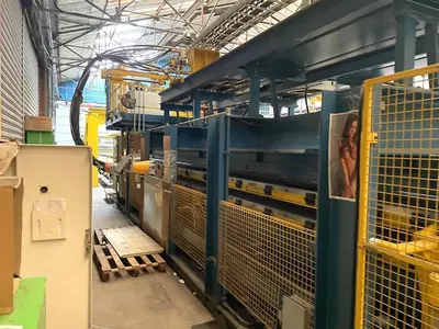 USED MANNI / CANNON POLYURETHANE PRESS FOR SANDWICH PANELS