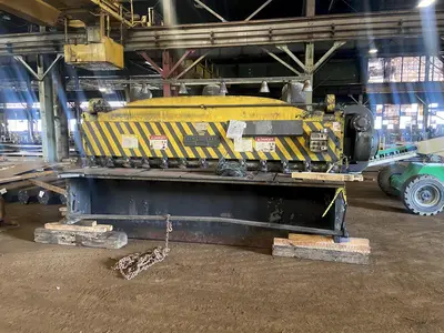 12' x 3/8" CINCINNATI MODEL #2512 MECHANICAL POWER SQUARING SHEAR: STOCK #20738