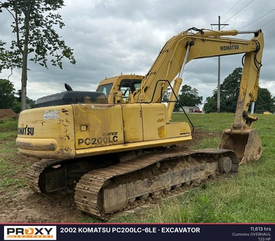 Used 2002 KOMATSU PC200LC-6LE Excavators Kentucky US | Proxy Equipment #1377847