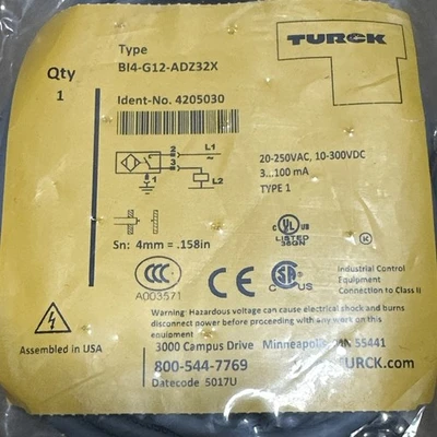 NEW Turck 4205030