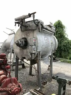 500 Gallon Industrial Batch Mixer 15HP 460V 3PH