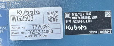 NEW 2025 TAILIFT PFG25