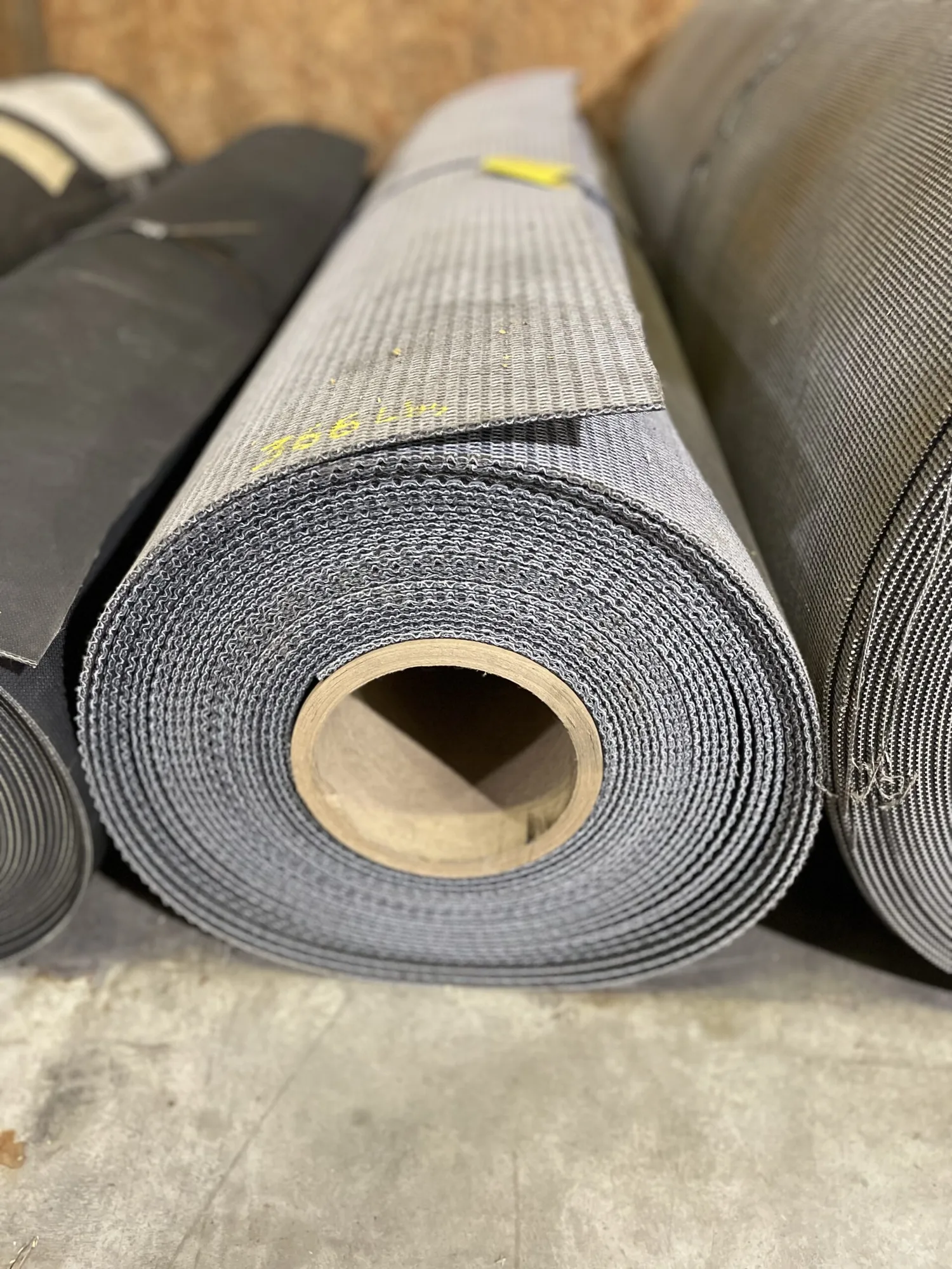 59.5” Rough Top PVC woven Conveyor Belt 4mm x 75′