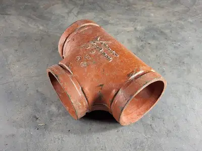 Grooved Tee 3-2, C-E=3.38 in