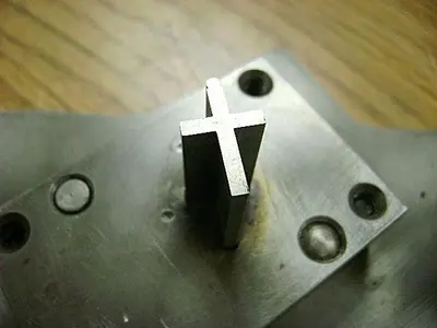1958-390 Stamping Press Tool and Die Set To Make Small Religious Cross
