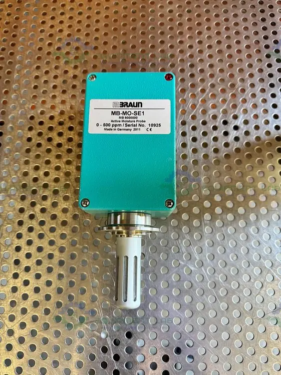Used MBRAUN MB-MO-SE1 GAS DETECTOR MODULE ACTIVE MOISTURE PROBE 0-500 PPM Sensors California US | Equipment Lab #1326925