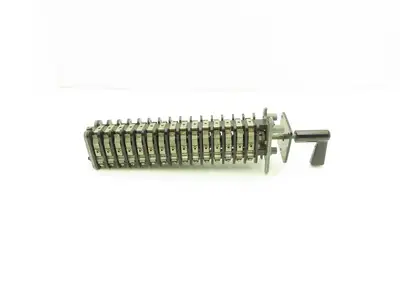 General Electric 6079206 G1 SB-1 Selector Switch 3 Position 15 Contacts