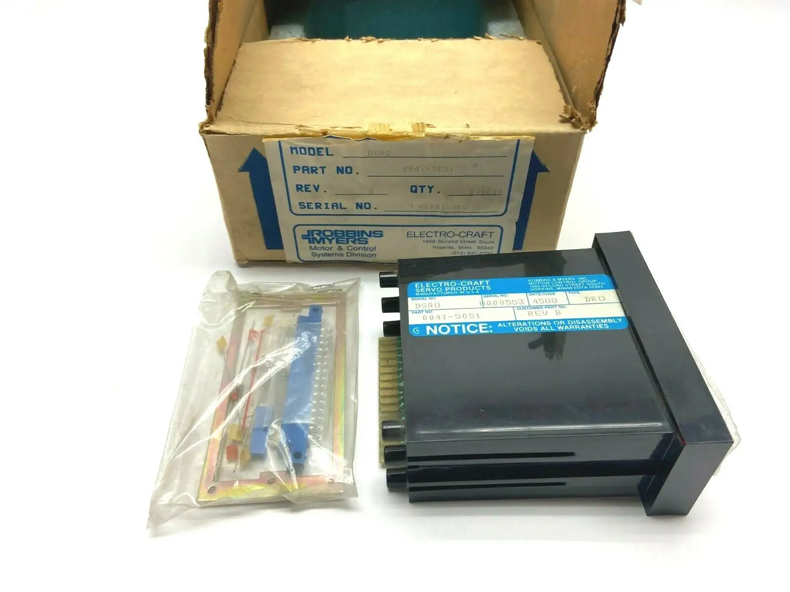 New | in-Stock Electro Craft Digital Readout Module Digital Readouts Michigan US | Maverick Industrial Sales #1460719
