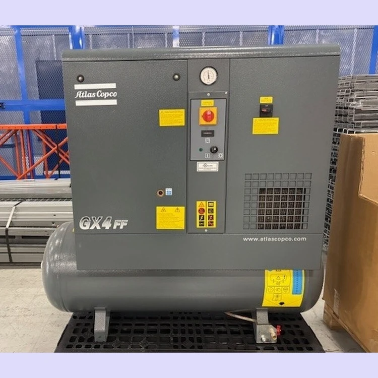 Used 2016 ATLAS COPCO GX4FF Rotary Screw & Sliding Vane Air Compressors British Columbia CA | Savona Equipment LTD #1136238