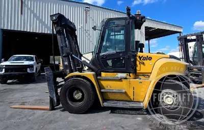 Used 2019 YALE GDP210DC Internal Combustion Forklifts: Pneumatic Tire Florida US | Forklift Exchange #1274544