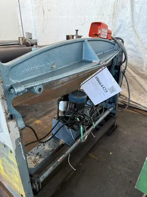 48” X 4" ARBOR STRILICH SLITTING LINE WITH FAMCO CUT OFF SHEAR & AMS CONTROLS. STOCK # 0664425