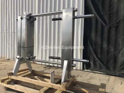 APV/Crepaco Model R51 PHE Stainless Steel Heat Exchange Frame
