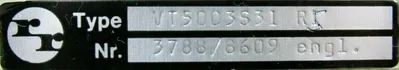 USED REXROTH VT-5003-S-31-R5 AMPLIFIER CARD VT5003S31R5