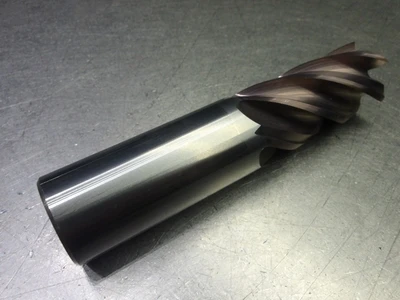Kyocera/SGS 1" 5 Flute Carbide CR Endmill 1" Shank .01" R 38880 (LOC2261)