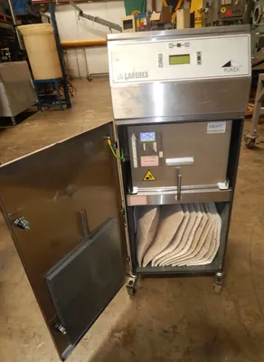 USED PUREX FUME EXTRACTOR COLLECTOR LASEREX 2101