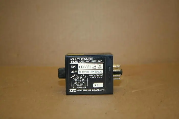 Used TEC ER-31B Relays & Switches Michigan US | Ideal Machinery #710021