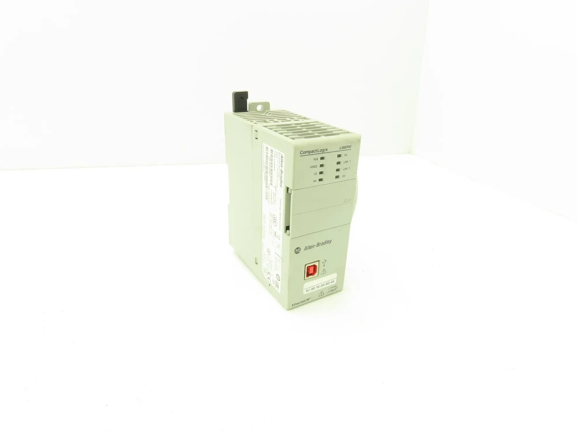 Allen Bradley 1769-L36ERM CompactLogix 3MB Motion Controller CPU Ser A FW 1.002