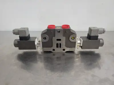 Hydraulic Valve Work Section 123410201 w/ Solenoid