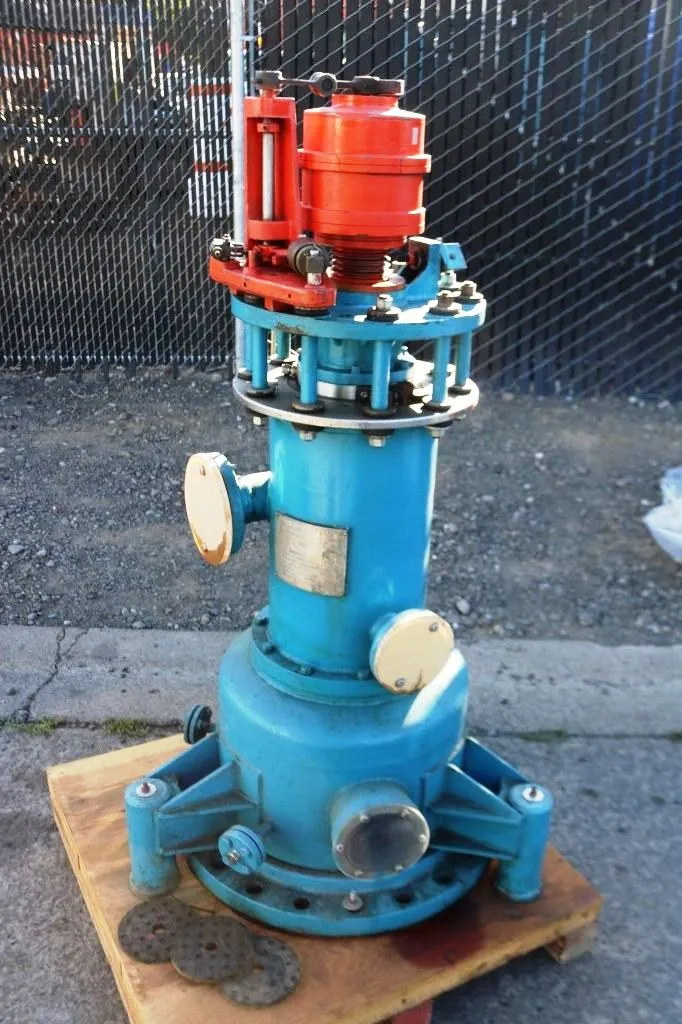 Sharples P850 vertical decanter centrifuge, 316SS.