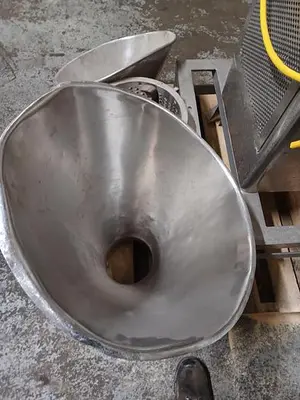 Grater / shredder Stainless steel 5hp motor