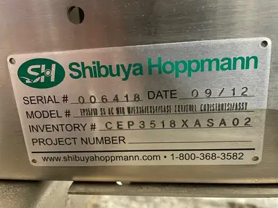 Used Shibuya Hoppman EP35 Elevator Prefeeder Bottle Feed Hopper Elevator Michigan US | Maverick Industrial Sales #1390575