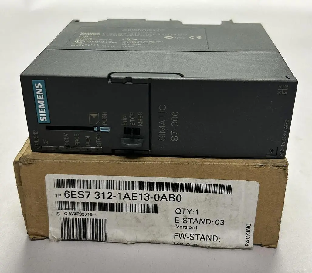 New | in-Stock SIEMENS 6ES7312-1AE13-0AB0 Industrial Controls Ohio US | Surplus Asset Holdings #1242620