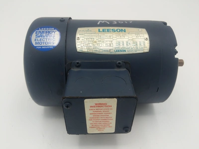 LEESON .33 HP, 1725 RPM, J48 FRAME MOTOR