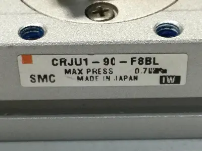 Used SMC CRJU1-90-F8BL Rotary Actuators | Ideal Machinery #618989