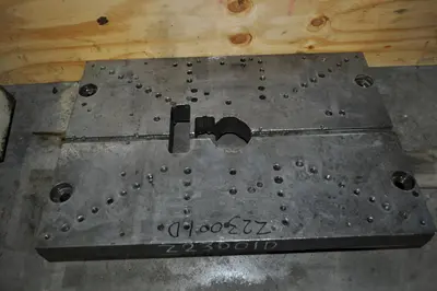 36" X 25" X 3" Bolster Plate