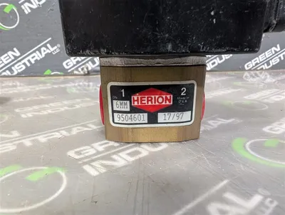 Lot of 3 Herion 9504601 Solenoid Valves 120V Coil Surplus
