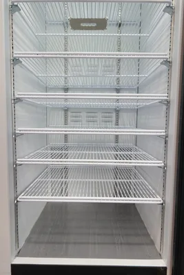 HABCO SINGLE SECTION GLASS DOOR REACH-IN REFRIGERATOR MODEL SE18