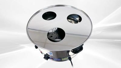 171-0423 9" 15 Piece Steamer Kettles