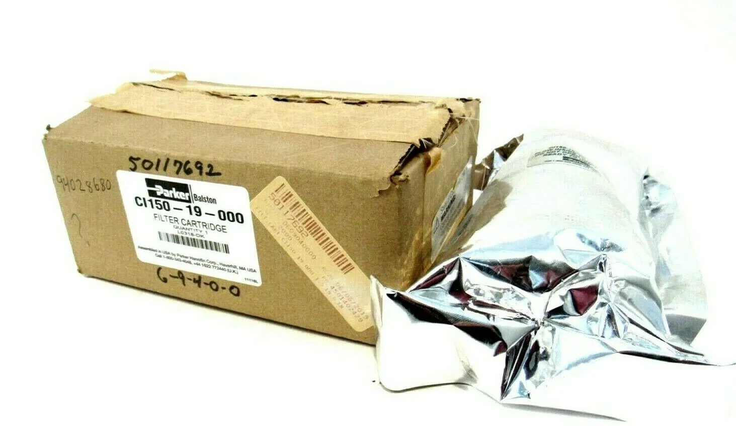 NEW PARKER CI150-19-000 FILTER CARTRIDGE CI15019000