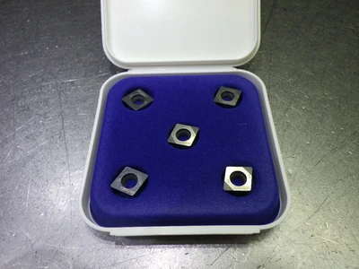 SECO 2 Sided CBN Tipped Carbide Inserts QTY5 CCMW 32.52E-L1-B CBN200 (LOC2166)