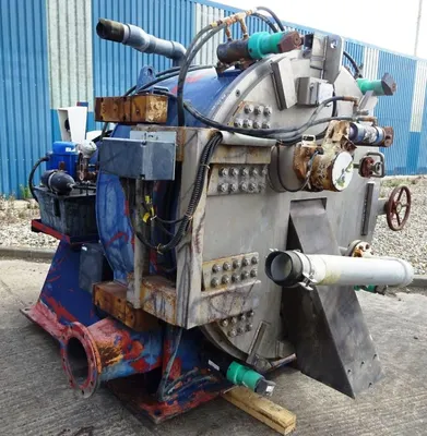 (7) Luwa-Heine HSZ 412 peeler centrifuges, Titanium.