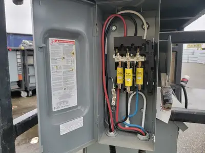 75 kVA Temporary Power Distribution Cart 600V Pri. 208Y/120V Sec.