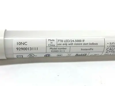 USED PHILIPS LIGHTING LED LAMP T8 24" 7W 120-277/347V