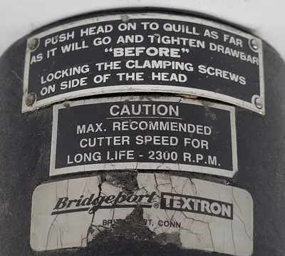 Used BRIDGEPORT RIGHT ANGLE HEAD Milling Attachments & Heads Kentucky US | Aucto #1308123