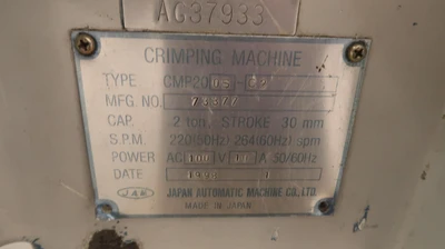 Used JAM _UNKNOWN_ Wire Crimpers Texas US | OCO Industrial #1717777