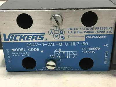 USED VICKERS DG4V-3-2AL-M-U-HL7-60