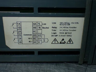 Used EUROTHERM 2216E/AL/VH/R1/R1/RF/2YM/ENG/XXXXX/EU0523 Temperature Controls Ohio US | HGR 24 #802927